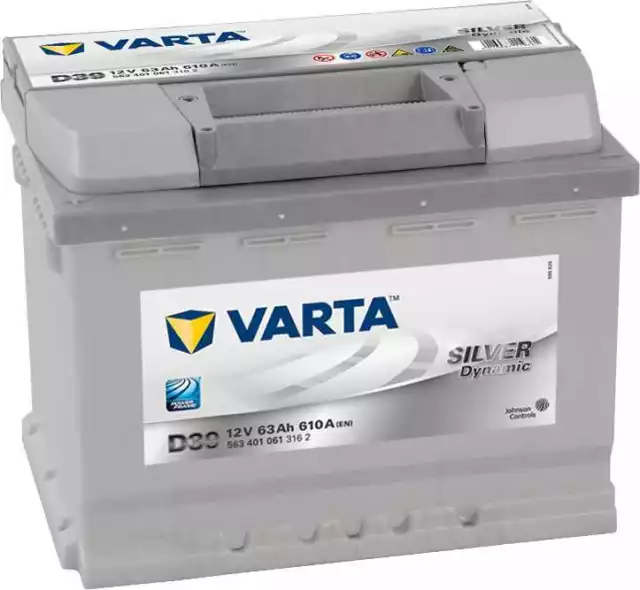 Batterie VARTA Silver Dynamic 63Ah / 610A (D39)