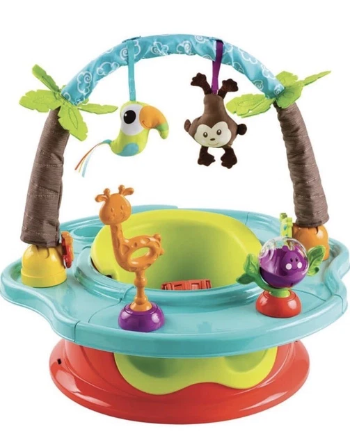 Summer Infant Deluxe Super Seat (Wild Safari), Multicolor 4 Months To 4 Years