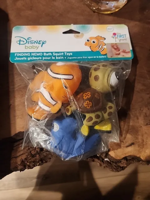 New 2018 Disney Finding Nemo Baby Bath Squirt Toys Dory Squirt Nemo Pack Of 3