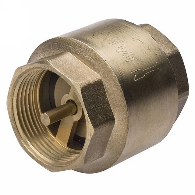 Clapet Anti-Retour En Laiton 1/2, 3/4, 1, 1 Pouce - Prévention Refoulement Carburant Air Huile Gaz - 2,5 Cm