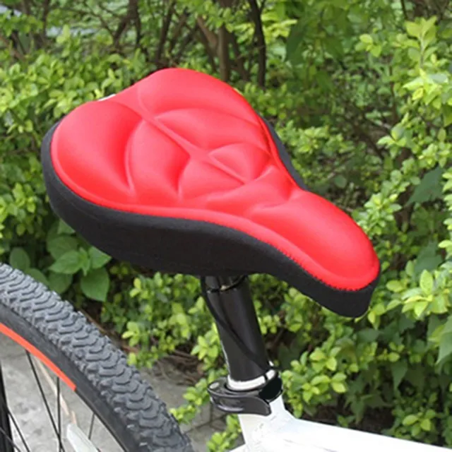 Bicycle Saddle Cover Exquisite Craftsmanship Easy to Use Comfortable Padded 3