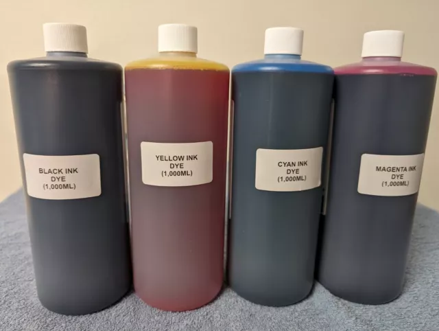 Compatible Dye Ink Refill Encad Novajet Go Pigment 600/700/800/4000 C-Y-M-K