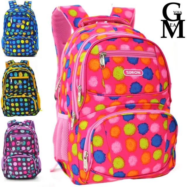 Zaino scuola superiori media elementari unisex ragazza ragazzo cartella leggera