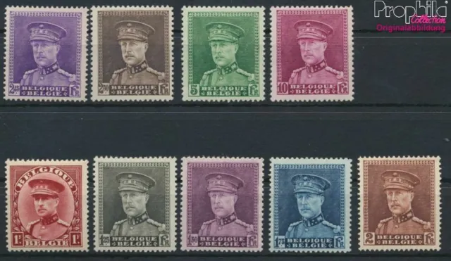 Belgique 305-313 (complète edition) neuf avec gomme originale 1931 al (9349644
