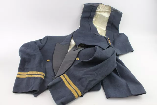 R.A.F Officers Man Dress Uniform Named F/LT R.V Rust