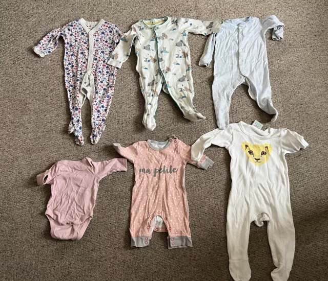 Pacchetto vestiti bambine età 0-18 mesi 2