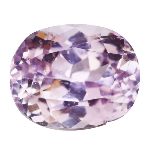 2.91 Ct Sizzling Perfect Oval 8.8 x 7.1 MM Pink Afghanistan Natural Kunzite