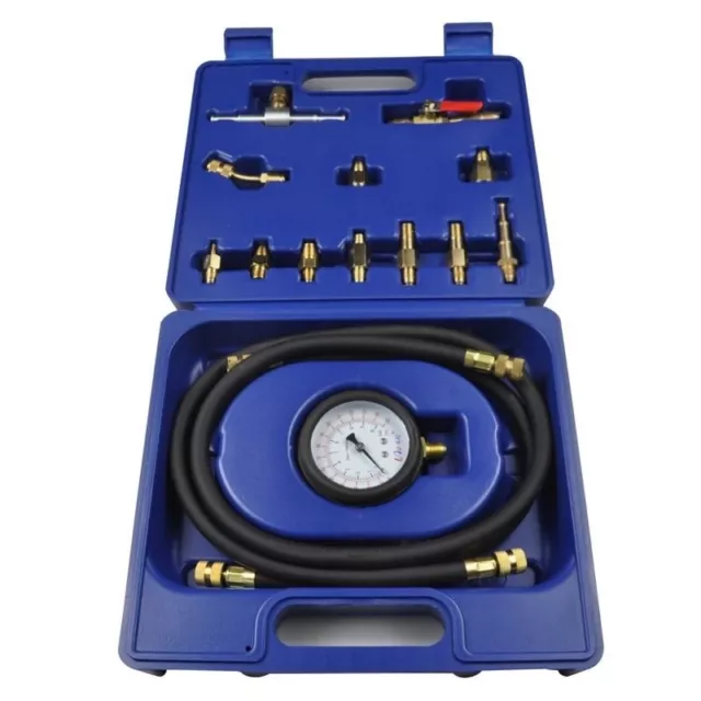 Engine Fuel System Tester EFI Flow Meter Pressure Analyzer Oil Route Blooey