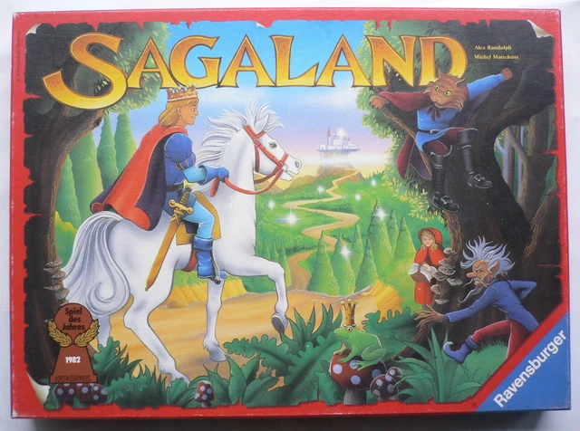 Randolph/Matschoss - SAGALAND - SPIEL DES JAHRES 1982 - RAVENSBURGER 01 0264