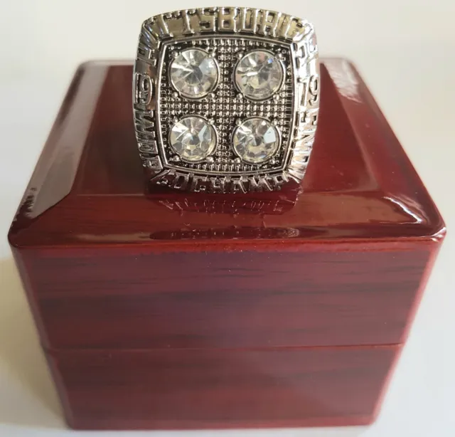 PITTSBURGH STEELERS - NFL Superbowl Championship ring 1979 with box