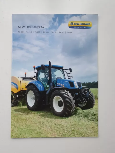 New Holland T6 Series Tractor Sales Brochure 2014