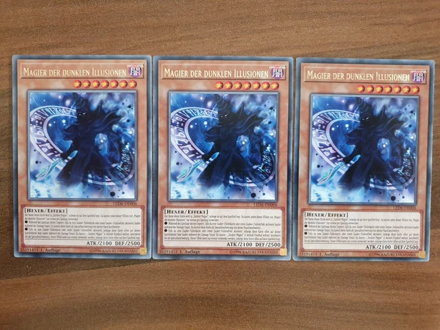 Yugioh Karte Dunkler Magier - Ultra Rare Deutsch 1. Auflage