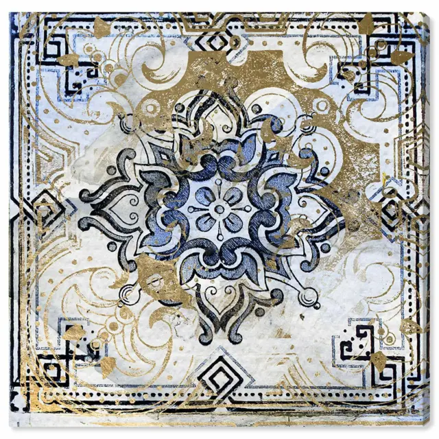 Vintage Ceramic Tile Portuguese Azulejo European Trivet Art Nouveau Talavera