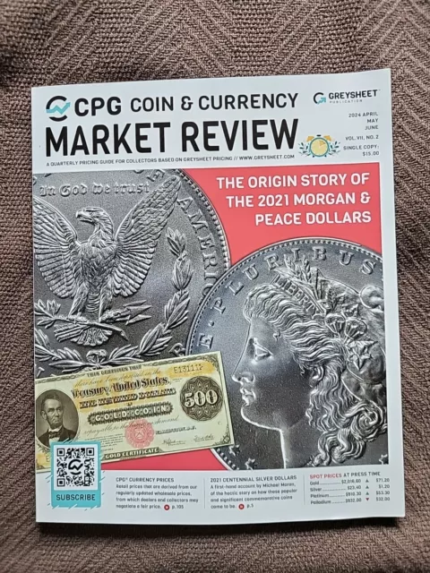 CPG Coin & Currency Market Review magazine: NEW Issue April-Jun 2024