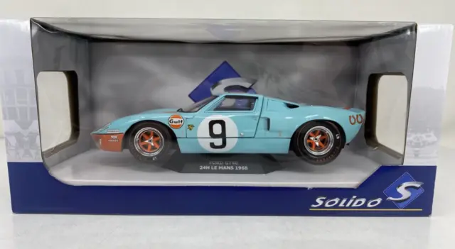 1/18 Solido Competition 1968 24H Le Mans Winner Ford GT40 #9 Part