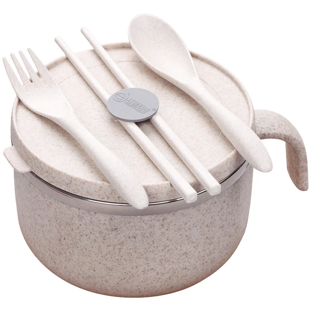 1 set of Food Serving Bowl Soup Bowl Student Instant Noodle Bowl
