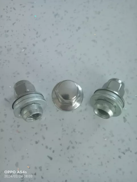 3 x WHEEL NUT - Jaguar XK8 XKR XJ8 XJR XJ6 XJS X300 X308 XJ40