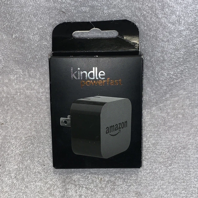 Amazon Kindle Powerfast Charger Prongs Brand New & Works In Open Box Packaging