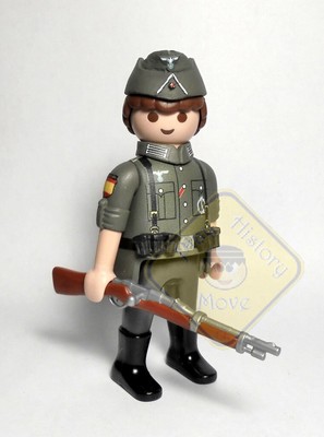 Playmobil Custom - Capellan Castrense (Division Bleue) - Stalingrad 1941 - Réf 0722