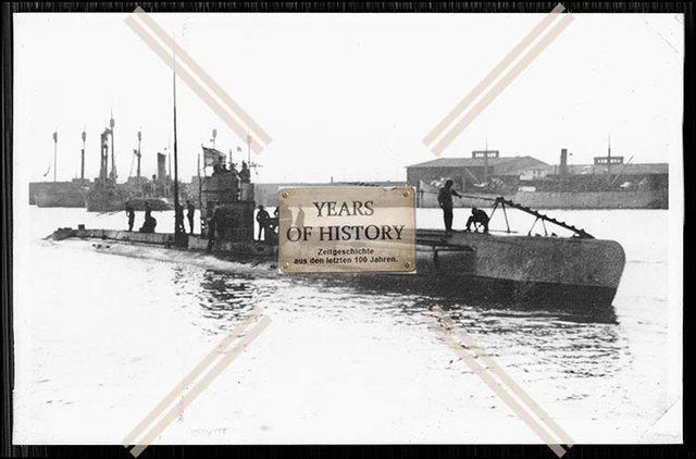 FOTO UNTERSEEBOOT UBOOT UC 59 Minenleger Kaiserliche Marine 1. WK 1914