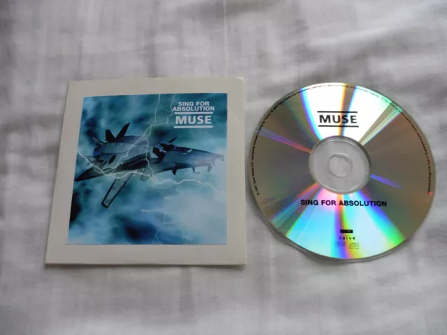Muse Sing For Absolution French Promo Cd-R Excellent Condition Very Rare!
