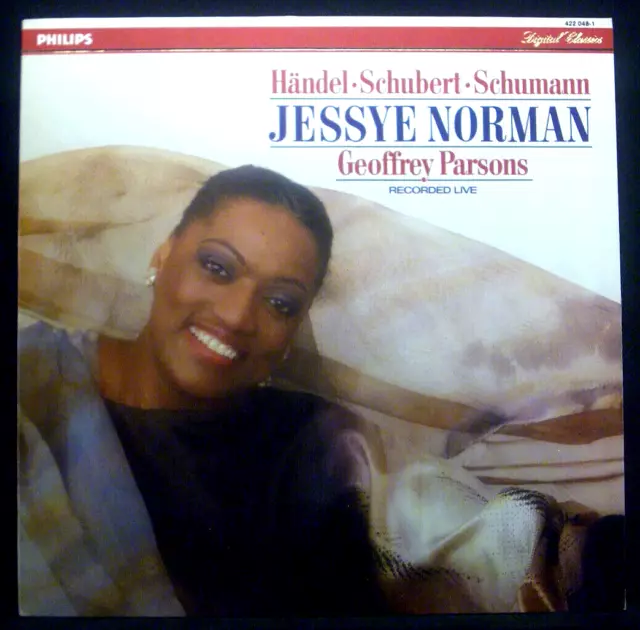 LP Jessye Norman - Handel, Schubert, Schumann, Live, Nl, M