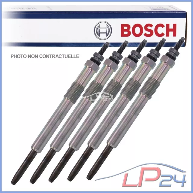 5x BOUGIE DE PRÉCHAUFFAGE BOSCH DURATERM GLP008 POUR MERCEDES CLASSE M W163 270