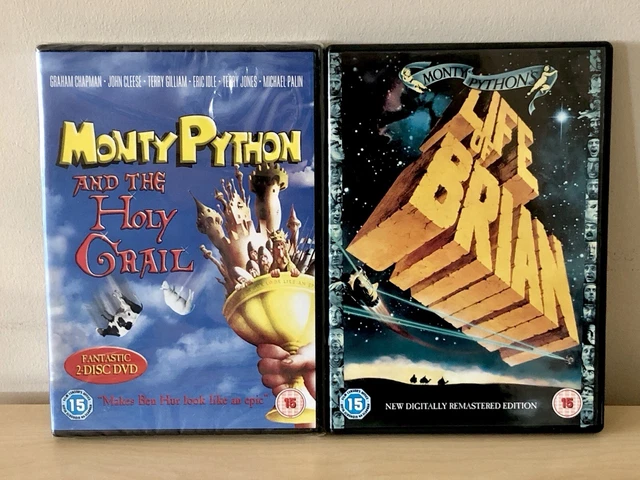 MONTY PYTHON 2 DVD Bundle Holy Grail Sealed Life of Brian As New £13.00 ...