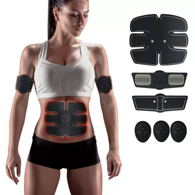Stimulateur masseur abdo trainer musculation gym sport muscle ventre et bras 2