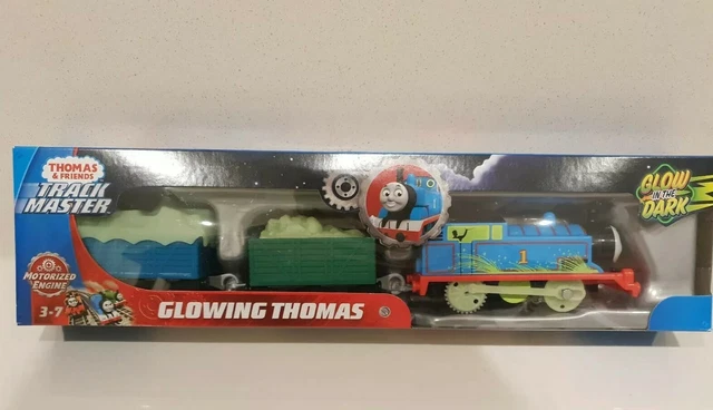 NEW THOMAS & FRIENDS TRACK MASTER MOTORIZED ENGINE GLOW IN THE DARK ...