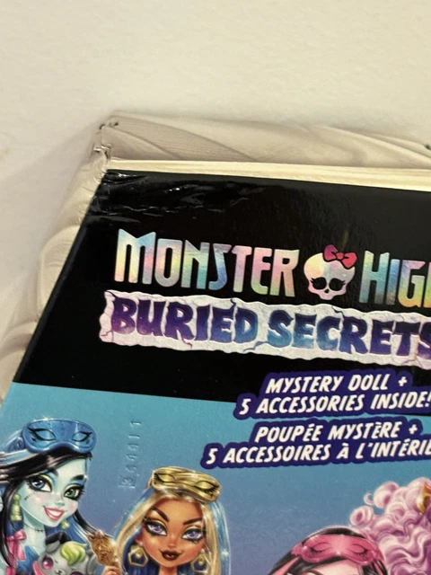 Secret Opening Boxes MONSTER HIGH BURIED Secrets Clawdeen Wolf - New In Open Box - Free Aus ...