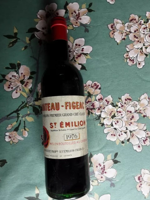 Vin de bordeaux Chateau-Figeac 1976 3