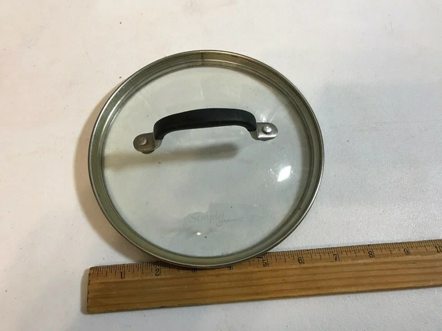 Replacement Calphalon Glass Pot Pan Lid Inside Rim 6 3/4"  Lid Only