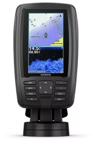 GARMIN ECHOMAP Plus g3 43cv Fishfinder/Chartplotter Combo with GT20 Transducer a