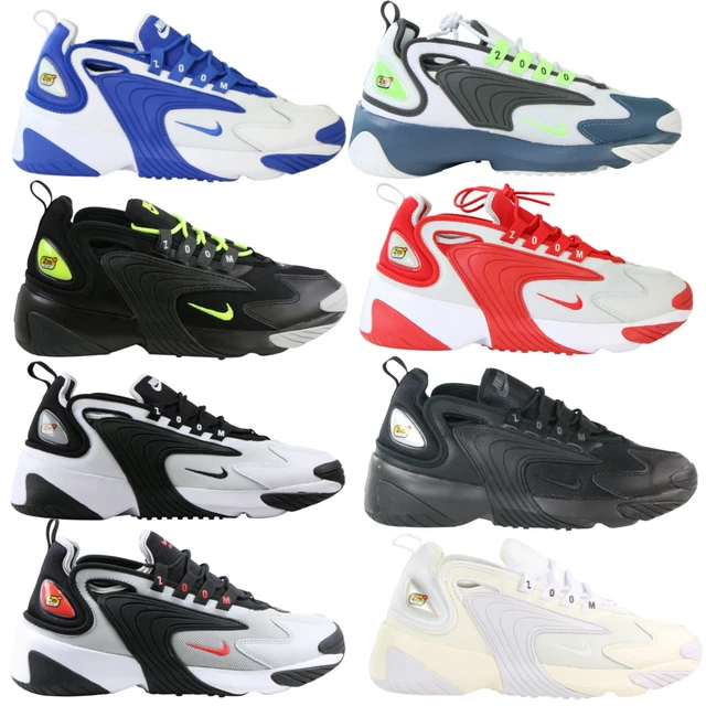 NIKE ZOOM 2K ZM Motif Trainers Lifestyle Men s Shoes Fashion Sneakers Red Black 111.25 PicClick UK