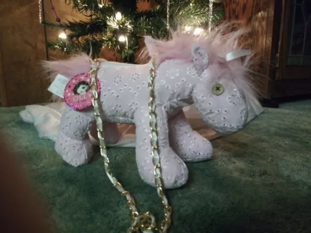 Little Girls Olly & Me Plush Pony Purse