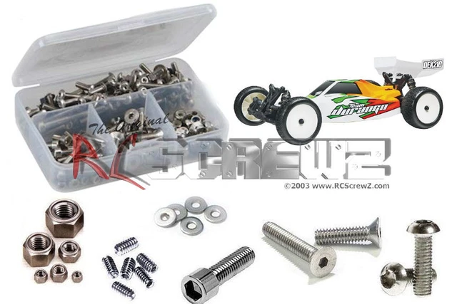 RCScrewZ Team Durango DEX210F Stainless Steel Screw Kit - durg023