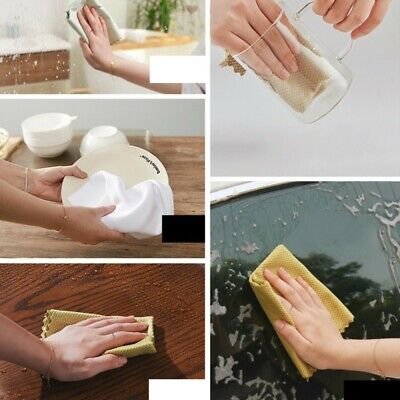 5/10*Cleaning Cloths NanoScale Streak-Free Miracle Cleaning Cloths (Reusable)