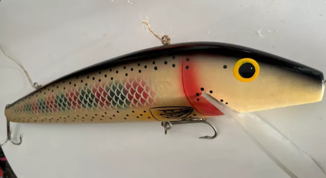 GIANT FISHING FLOATING Lure 29” Store Display Used For Advertising $399.00  - PicClick