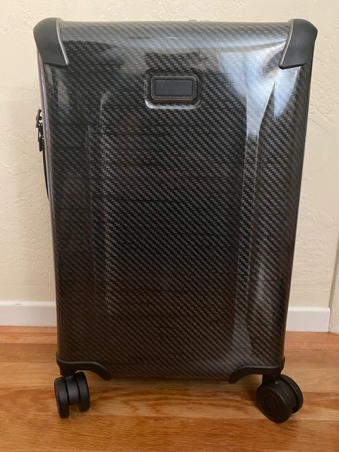 TUMI Tegra Lite 3 Continental 4-Wheeled Carry-On Exp Graphite Black Carbon $925