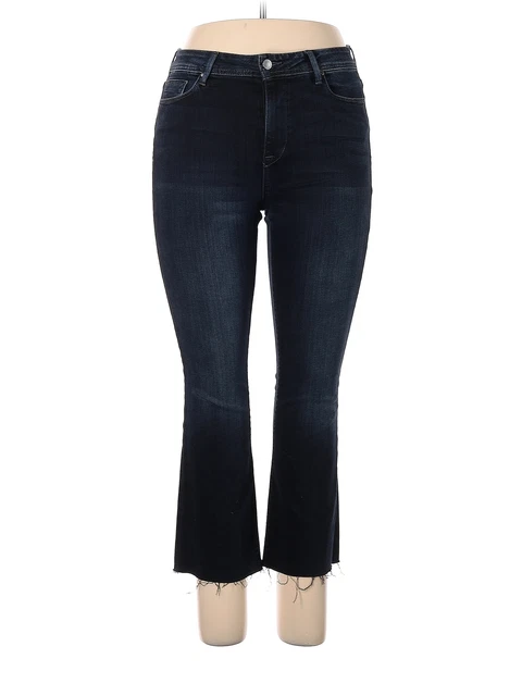 Fidelity Women Black Jeans 30W