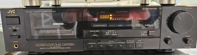 JVC TD-V521 Cassette Deck / Dual Capstan Drive.