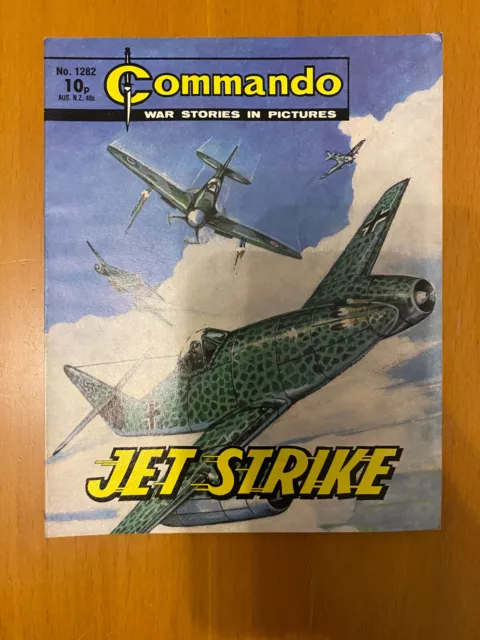 Commando Comic Number 1282 JET STRIKE