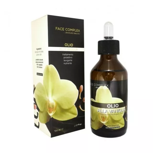 FACE COMPLEX Oil Vanilla - Face Oil Body protective smoothing / nourishing 100ml