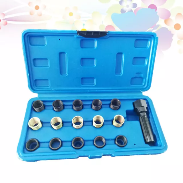 16 Pcs Spark Plug Rethread Kit for Car Cylinder Head Suite