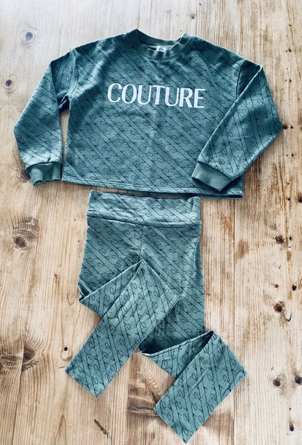 Girls River Island Couture Lounge Wear Set ~ Age 7-8