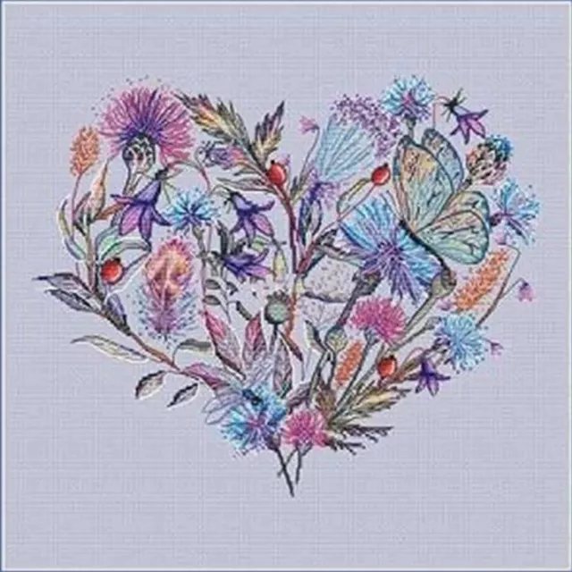 Love of Nature. 14CT counted cross stitch kit. Craft brand new