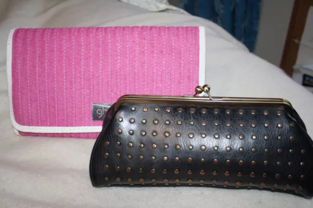 Ghd Pink & White Heat Resistant Carry Case & Ghd Black Bag. Nwnt. Free Post.