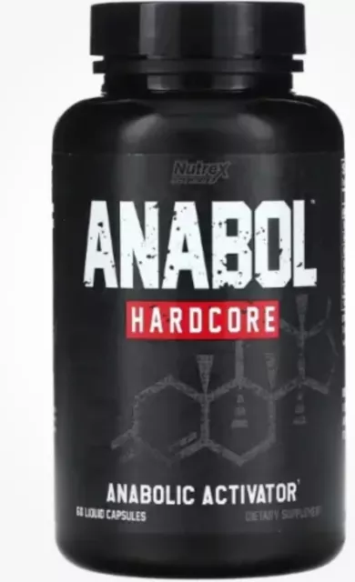 (0,73 EUR/Kaps.) Nutrex Anabol Hardcore 60 Kapseln