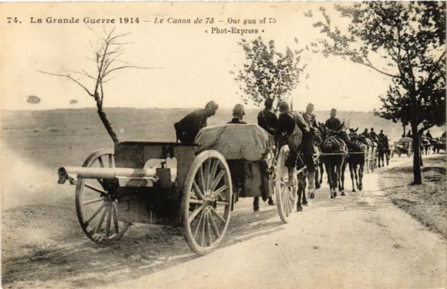 CPA AK Militaire - Le Canon de 75 (695968)